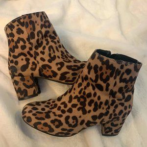 Cheetah Booties
